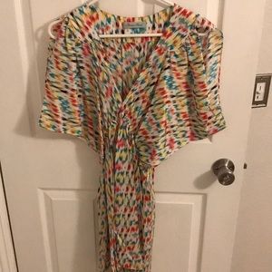 Colorful mini dress